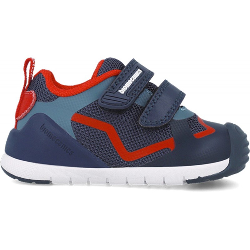 BIOMECÂNICA Primeiros passos calçado desportivo infantil 252133 AZUL_A008