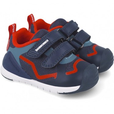BIOMECÂNICA Primeiros passos calçado desportivo infantil 252133 AZUL_A008