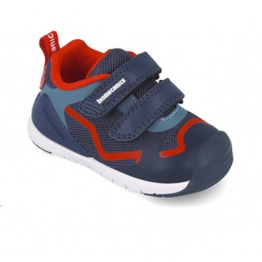 BIOMECÂNICA Primeiros passos calçado desportivo infantil 252133 AZUL_A008