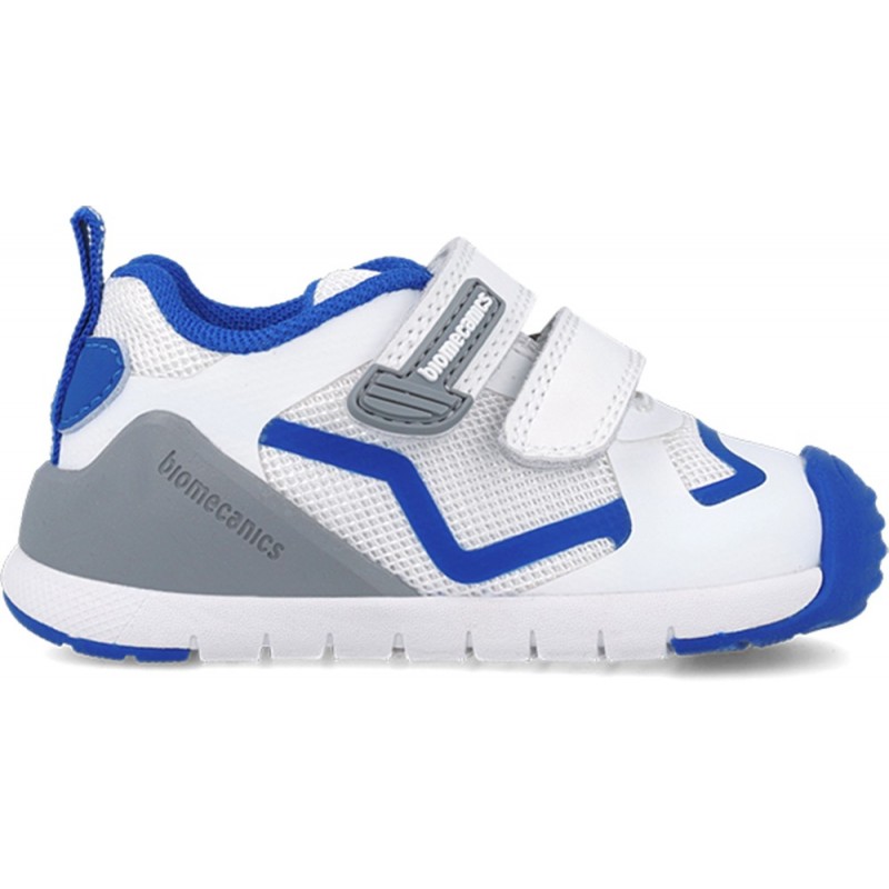 BIOMECÂNICA Primeiros passos calçado desportivo infantil 252133 BLANCO_AZUL_B057