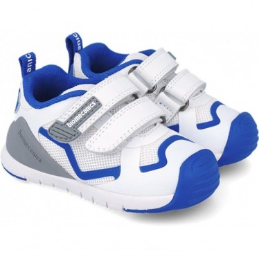 BIOMECÂNICA Primeiros passos calçado desportivo infantil 252133 BLANCO_AZUL_B057