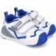 BIOMECÂNICA Primeiros passos calçado desportivo infantil 252133 BLANCO_AZUL_B057
