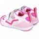 BIOMECÂNICA Primeiros passos calçado desportivo infantil 252133 BLANCO_FUCSIA_D304