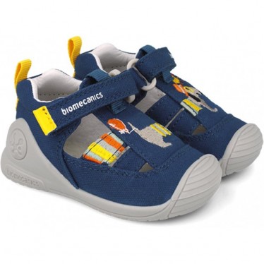 Biomecanics 252178 Sandálias Twin Biogateo Baby AZUL_MARINO_A089