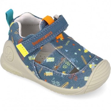Biomecanics 252179 Sandálias de Bebê Biogateo Estampado PETROL_A556