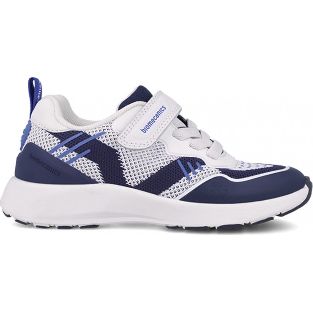Biomecanics 252276 Sport Biotech calçado desportivo para menino BLANCO_AZUL_MARINO_A112 Biomecanics 252276 Sport Biotech calçado desportivo para menino BLANCO_AZUL_MARINO_A112