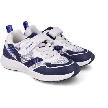 Biomecanics 252276 Sport Biotech calçado desportivo para menino BLANCO_AZUL_MARINO_A112