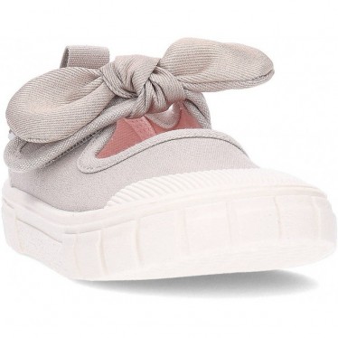 BIOMECANICS Canvas Bow 252381 Bailarinas Respeitosas para Meninas CRUDO_B663
