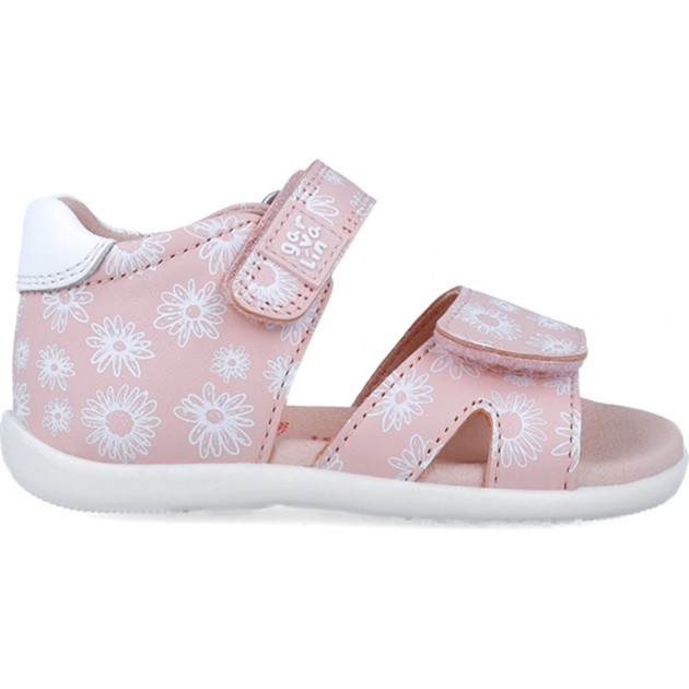 Garvalin 252306 Sandálias com Estampa de Flores para Meninas ROSA_A032 Garvalin 252306 Sandálias com Estampa de Flores para Meninas ROSA_A032