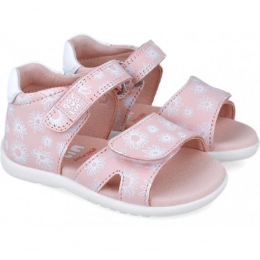 Garvalin 252306 Sandálias com Estampa de Flores para Meninas ROSA_A032