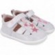 Sandália respeitosa para meninas 252330 Barefoot Stars BLANCO_B050
