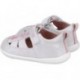 Sandália respeitosa para meninas 252330 Barefoot Stars BLANCO_B050