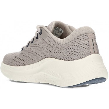 Tênis masculino SKECHERS Archfit modelo 232700 TAUPE