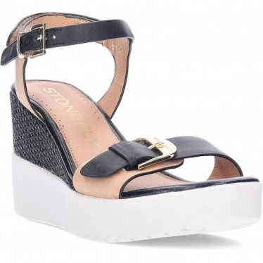 Sandália feminina STONEFLY Ely 222301 BROWN_BLACK