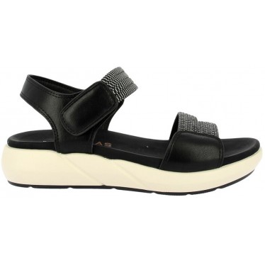 Doctor Cutillas 31408 Sandálias Elásticas Femininas NEGRO