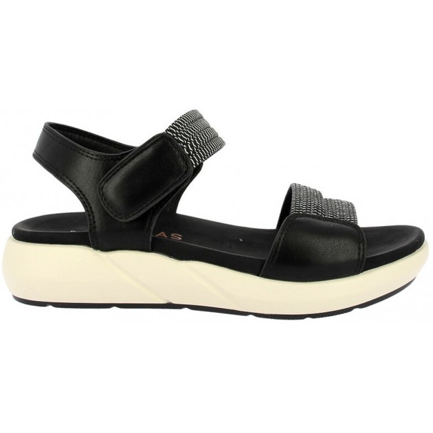 Doctor Cutillas 31408 Sandálias Elásticas Femininas NEGRO