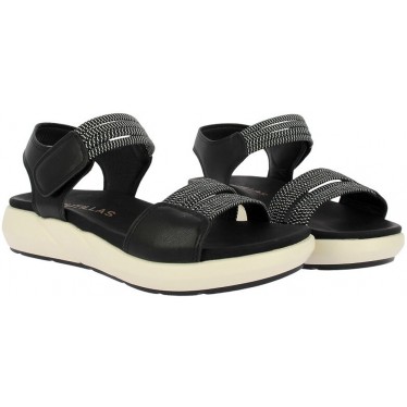 Doctor Cutillas 31408 Sandálias Elásticas Femininas NEGRO