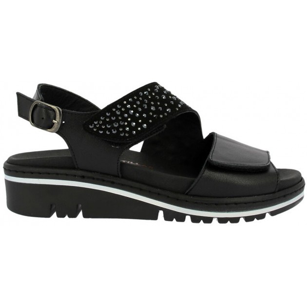 Sandálias femininas Doctor Cutillas 36146 NEGRO