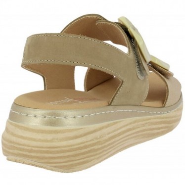 Sandálias femininas autoadesivas Doctor Cutillas 46019 TAUPE