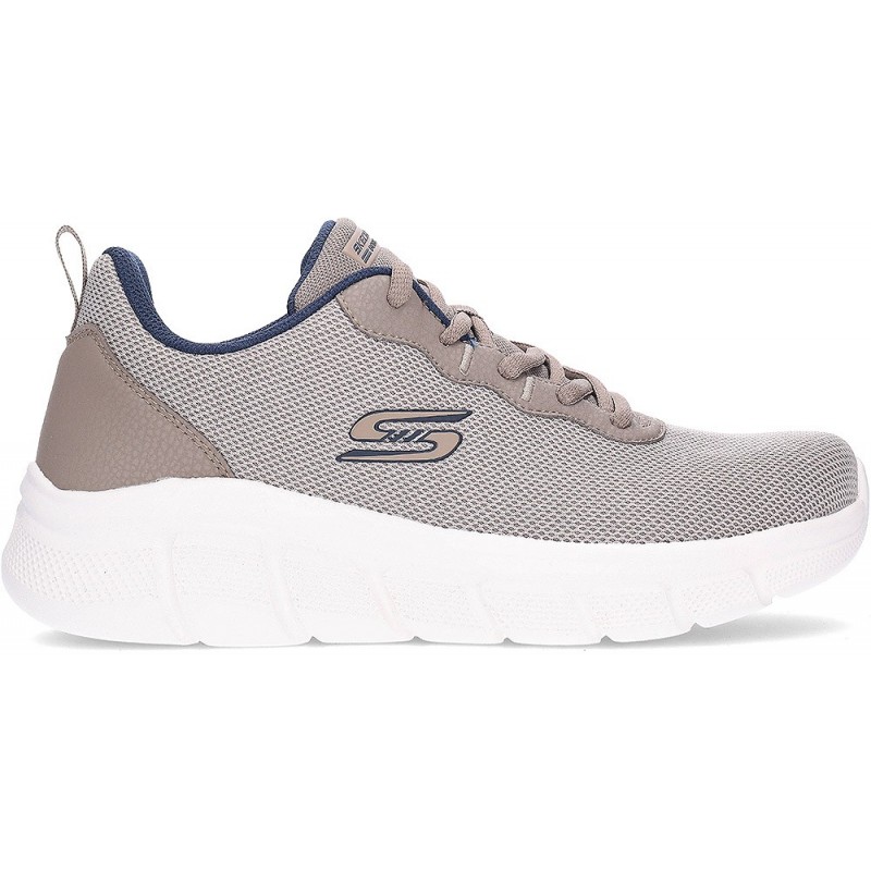 Tênis SKECHERS Bobs B Flex Icy Edge 118109 TAUPE