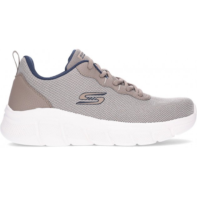 Tênis SKECHERS Bobs B Flex Icy Edge 118109 TAUPE Tênis SKECHERS Bobs B Flex Icy Edge 118109 TAUPE