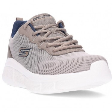 Tênis SKECHERS Bobs B Flex Icy Edge 118109 TAUPE