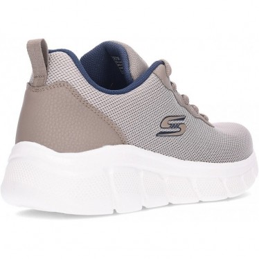 Tênis SKECHERS Bobs B Flex Icy Edge 118109 TAUPE