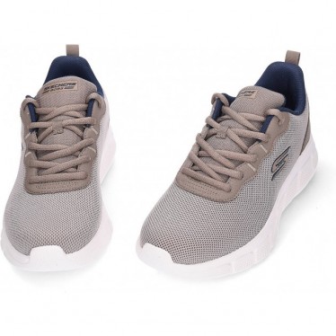 Tênis SKECHERS Bobs B Flex Icy Edge 118109 TAUPE