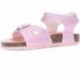Sandálias femininas Pablosky Bio 449973 FUCSIA