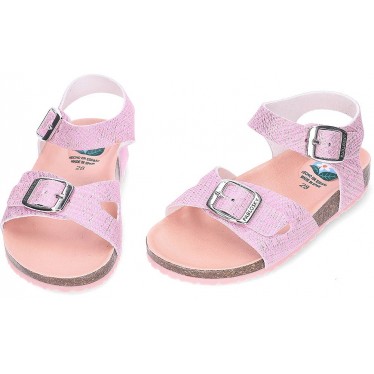 Sandálias femininas Pablosky Bio 449973 FUCSIA