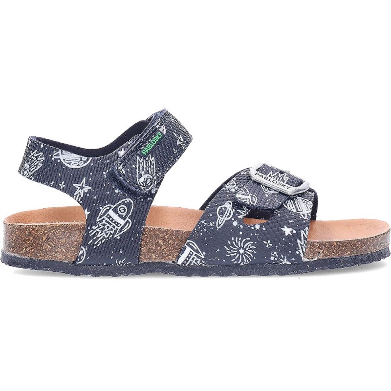 Sandálias masculinas Pablosky Bio 517022 MARINO