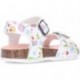 Sandálias femininas Pablosky Bio 439604 BLANCO_FANTASIA