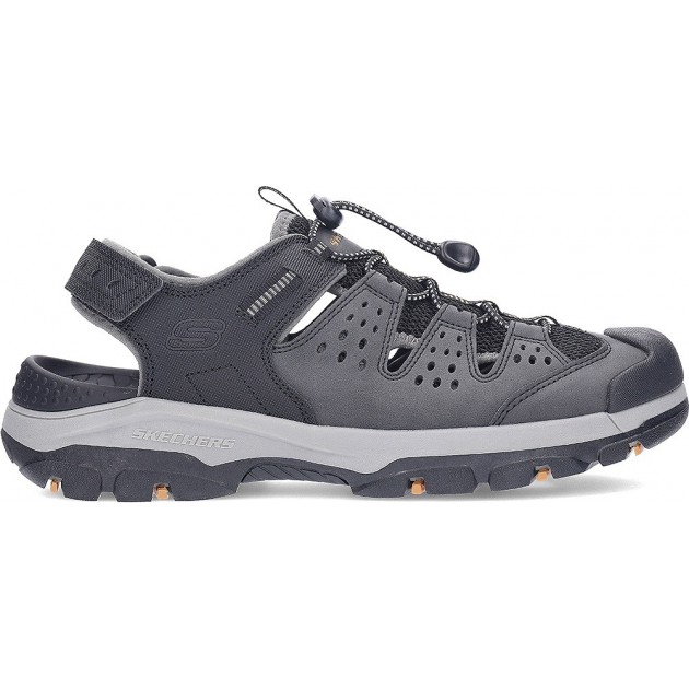 Sandália Masculina SKECHERS Tresmen Menard 205113 BLACK Sandália Masculina SKECHERS Tresmen Menard 205113 BLACK