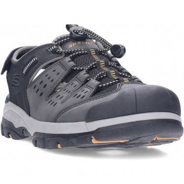 Sandália Masculina SKECHERS Tresmen Menard 205113 BLACK