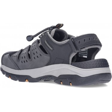 Sandália Masculina SKECHERS Tresmen Menard 205113 BLACK