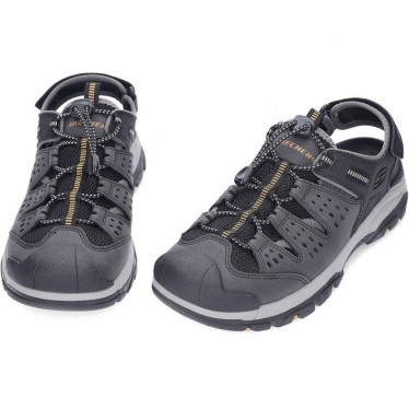 Sandália Masculina SKECHERS Tresmen Menard 205113 BLACK