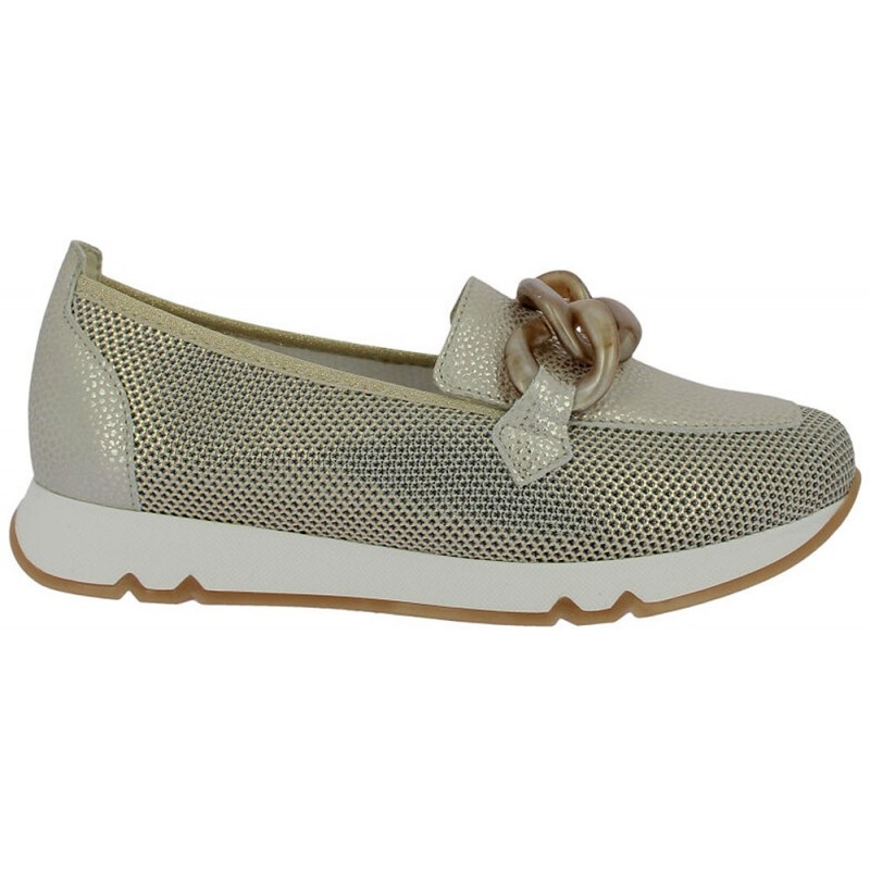 Doctor Cutillas 82561 Bailarinas femininas CHAMPAGNE