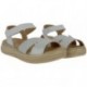 Sandálias femininas Doctor Cutillas 46018 BLANCO