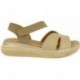 Sandálias femininas Doctor Cutillas 46018 TAUPE