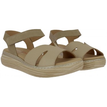 Sandálias femininas Doctor Cutillas 46018 TAUPE
