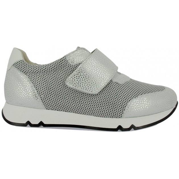 Tênis Esportivo Feminino Doctor Cutillas 82560 Metálico PLATA Tênis Esportivo Feminino Doctor Cutillas 82560 Metálico PLATA