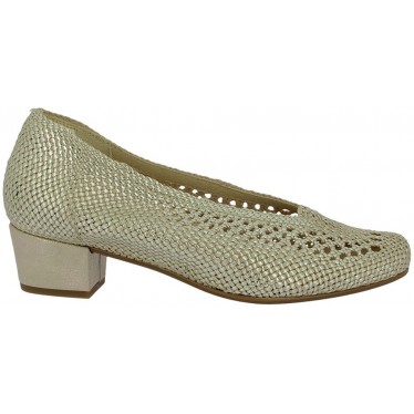 Sapatos de salto trançados Doctor Cutillas 81254 PLATINO