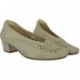 Sapatos de salto trançados Doctor Cutillas 81254 PLATINO