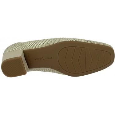 Sapatos de salto trançados Doctor Cutillas 81254 PLATINO