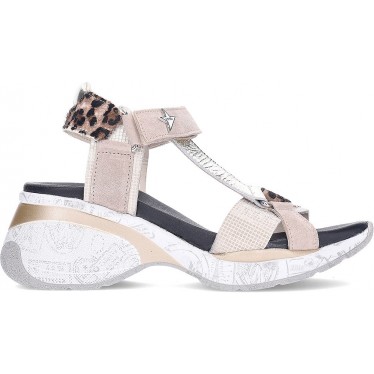 Sandálias femininas CETTI C-1317 V25 LEO_SABLE