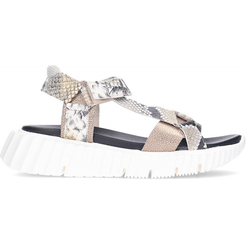 Sandálias femininas CETTI C-1316 V25 CHAMPAGNE