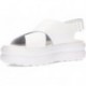 Sandálias femininas CAMPER Pelotas Flota Up K201727 WHITE_002
