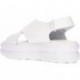 Sandálias femininas CAMPER Pelotas Flota Up K201727 WHITE_002