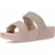 Sandálias deslizantes FitFlop FZ9 Lulu ajustáveis Shimmerlux LATTE_BEIGE