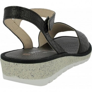 Sandália feminina autoadesiva Doctor Cutillas 35325 NEGRO